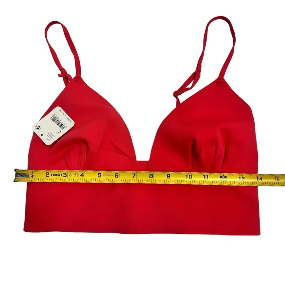 FREE PEOPLE Sage Longline‎ Bralette Size LARGE